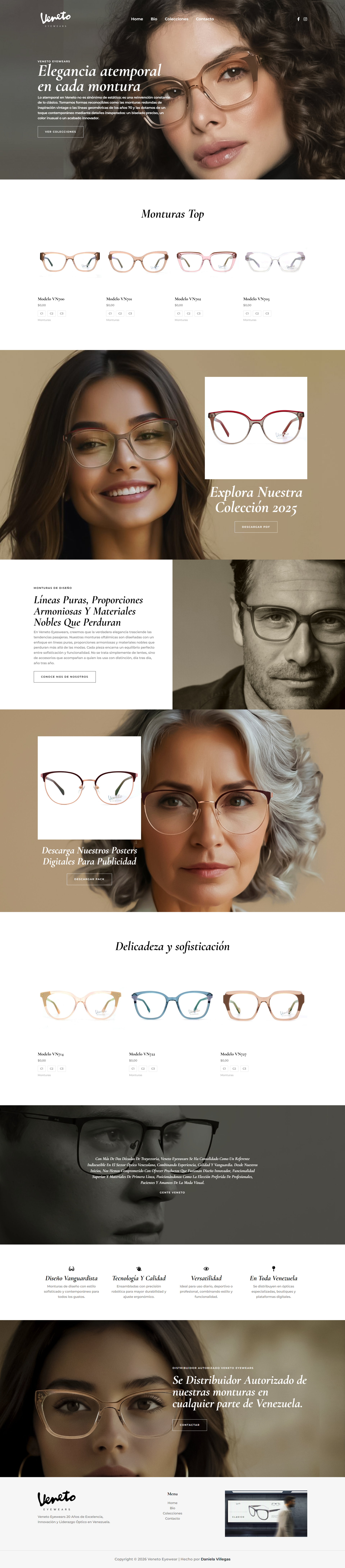 Diseño Web Gio Eyewears